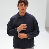 Crossed Jacket Navy