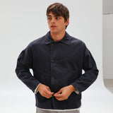 Crossed Jacket Navy