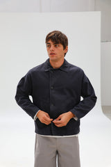 Crossed Jacket Navy