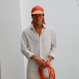 Linen Cap Terracota