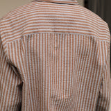 Modern Stripes Shirt Brown