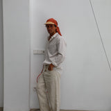 Linen Cap Terracota