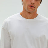 Modern Long Trendy T-Shirt White