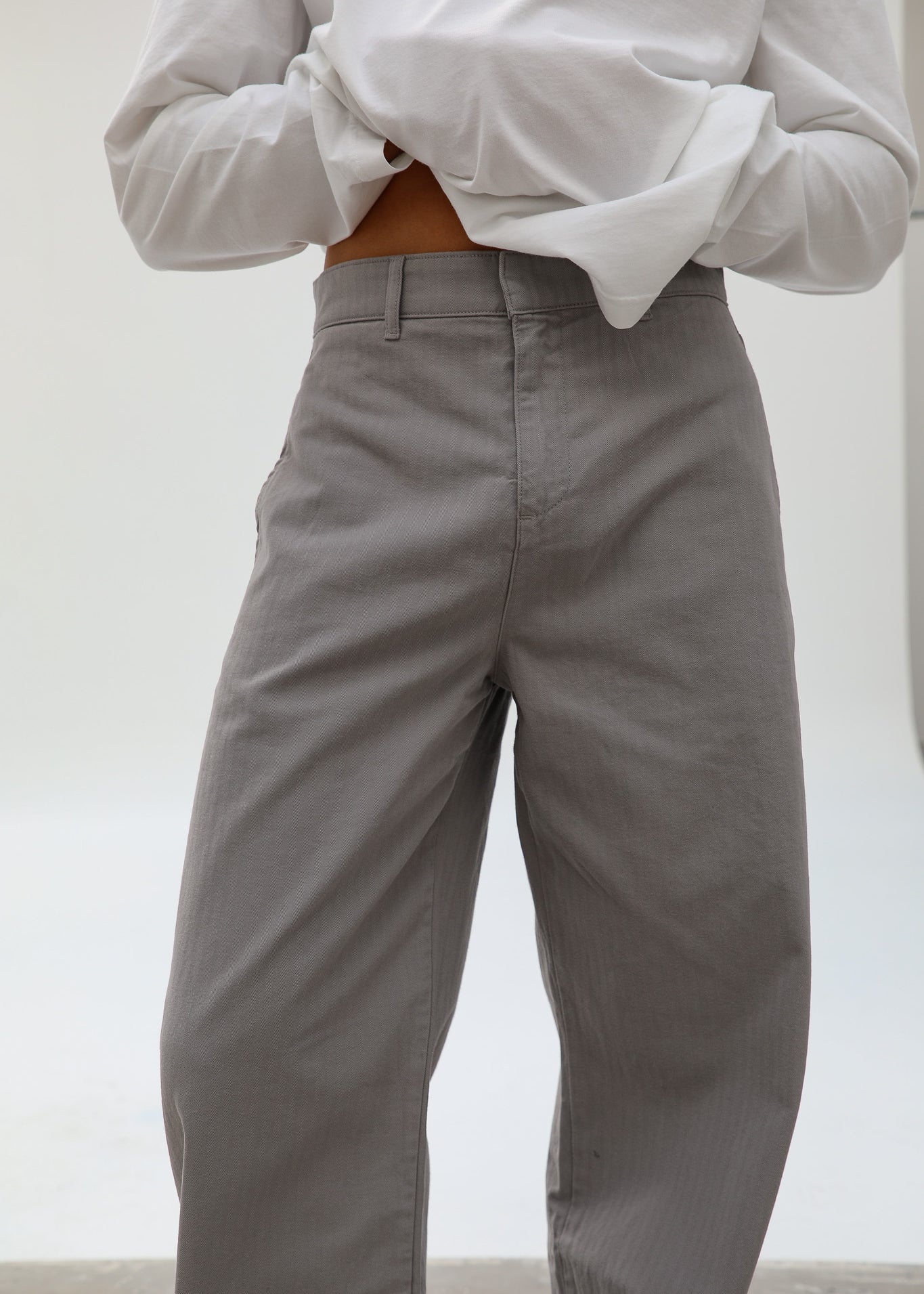 Barrel Comfy Pants Grey