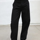 Barrel Comfy Pants Black