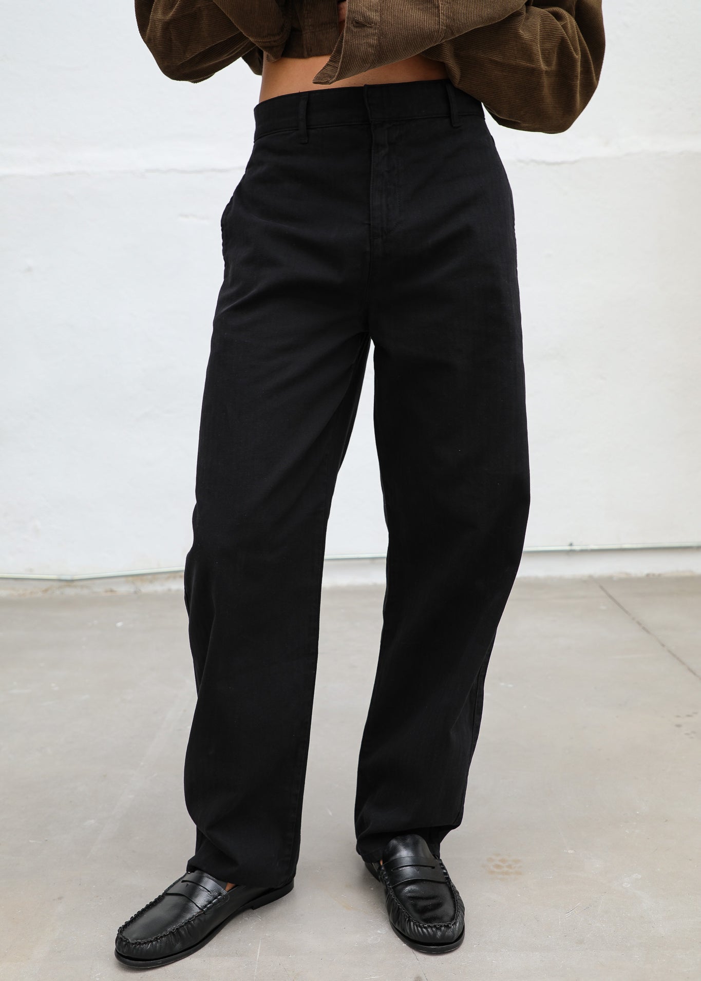 Barrel Comfy Pants Black