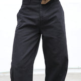 Barrel Comfy Pants Black