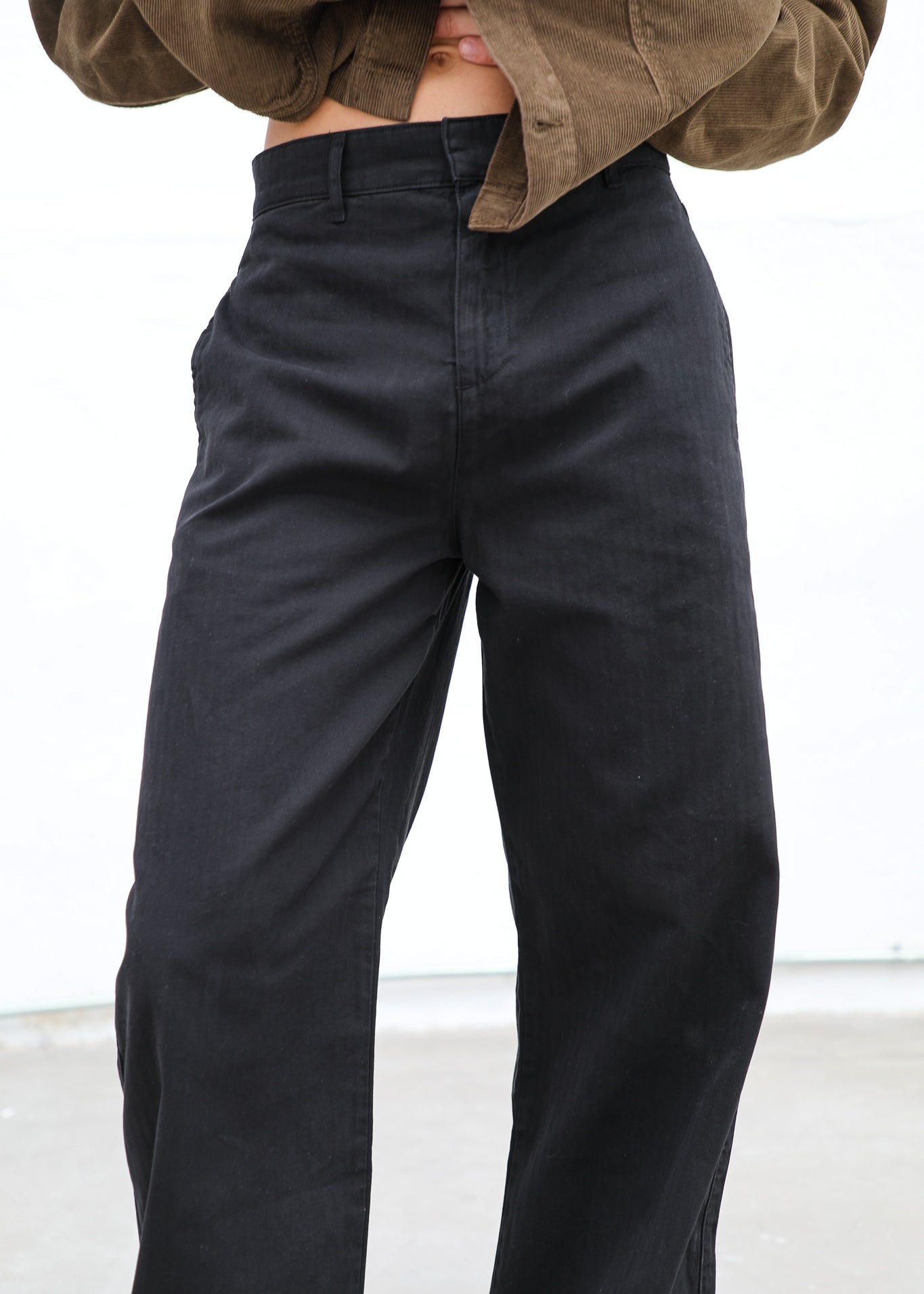 Barrel Comfy Pants Black