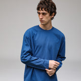 Long Trendy Modern T-Shirt Blue