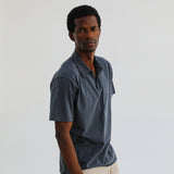 Short Modern Polo Navy