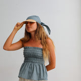 Linen Cap Light Blue