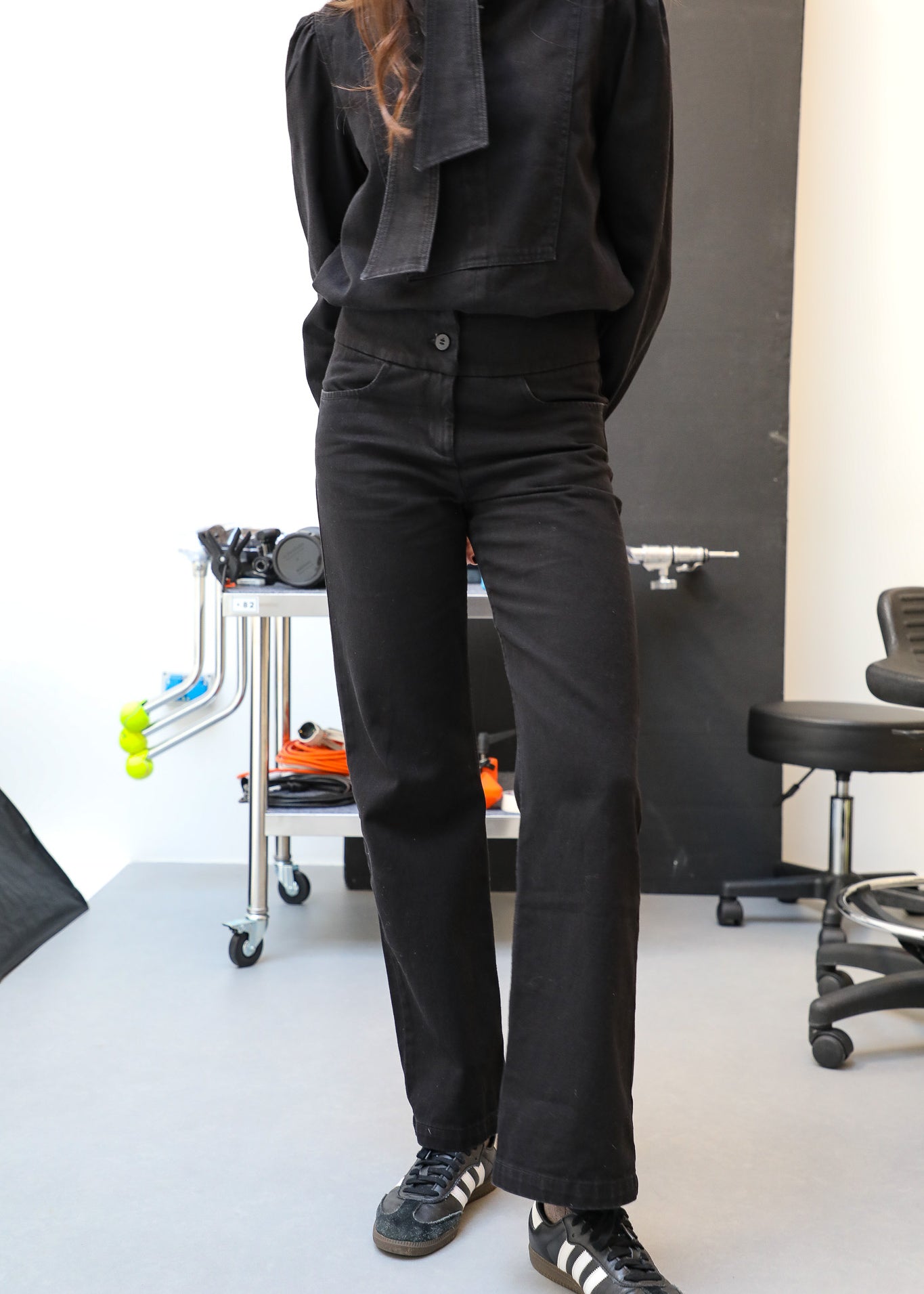 Denim Pants Black
