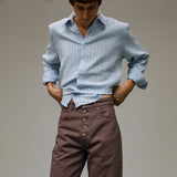 Modern Stripes Shirt Blue
