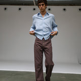 Front Buttons Comfy Pants Taupe