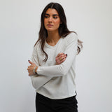 Cozy Long Trendy White