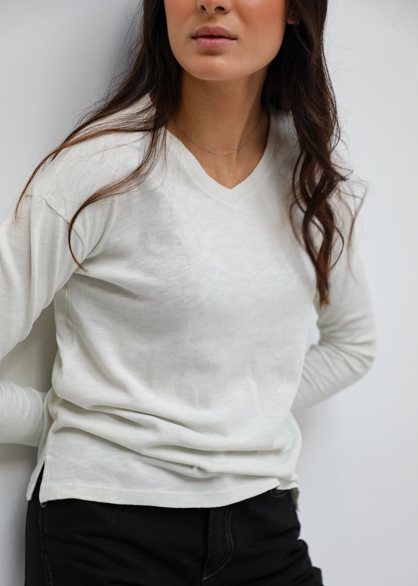 Cozy Long Trendy White