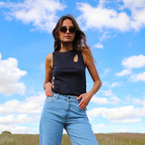 Cool Tank Top Navy