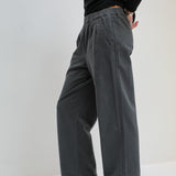 Elastic Pants Dark Grey