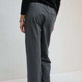 Elastic Pants Dark Grey