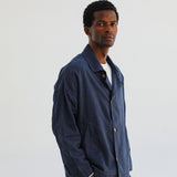 Linen Overshirt Navy