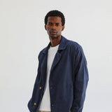 Linen Overshirt Navy