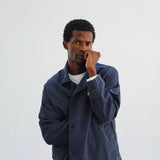 Linen Overshirt Navy