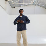 Linen Overshirt Navy