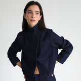Denim Button Jacket