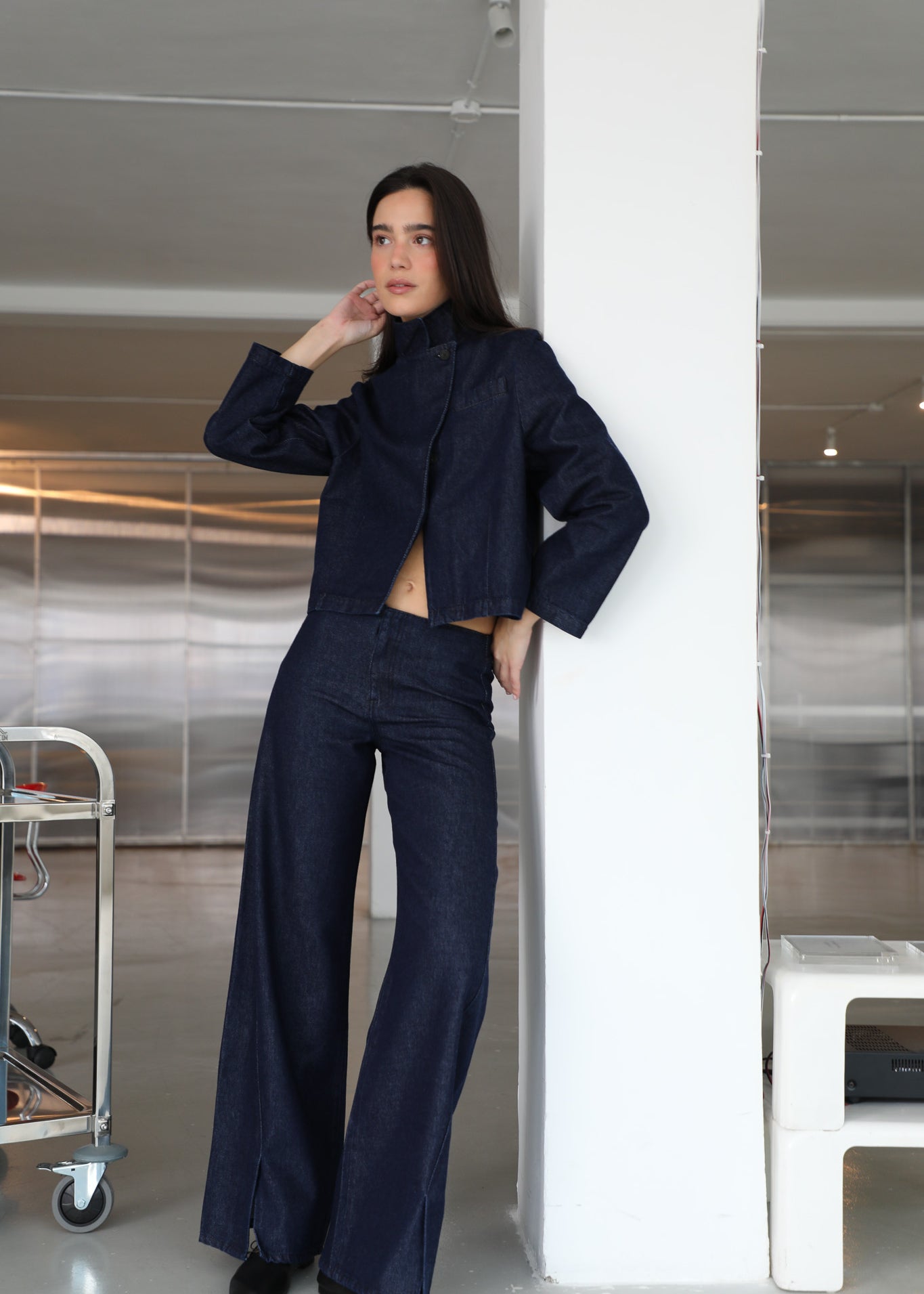 Cool Detail Denim Pants