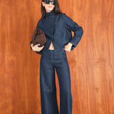 Denim Button Jacket
