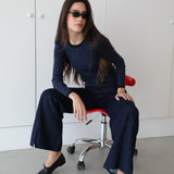 Trendy T-Shirt Stripes Blue
