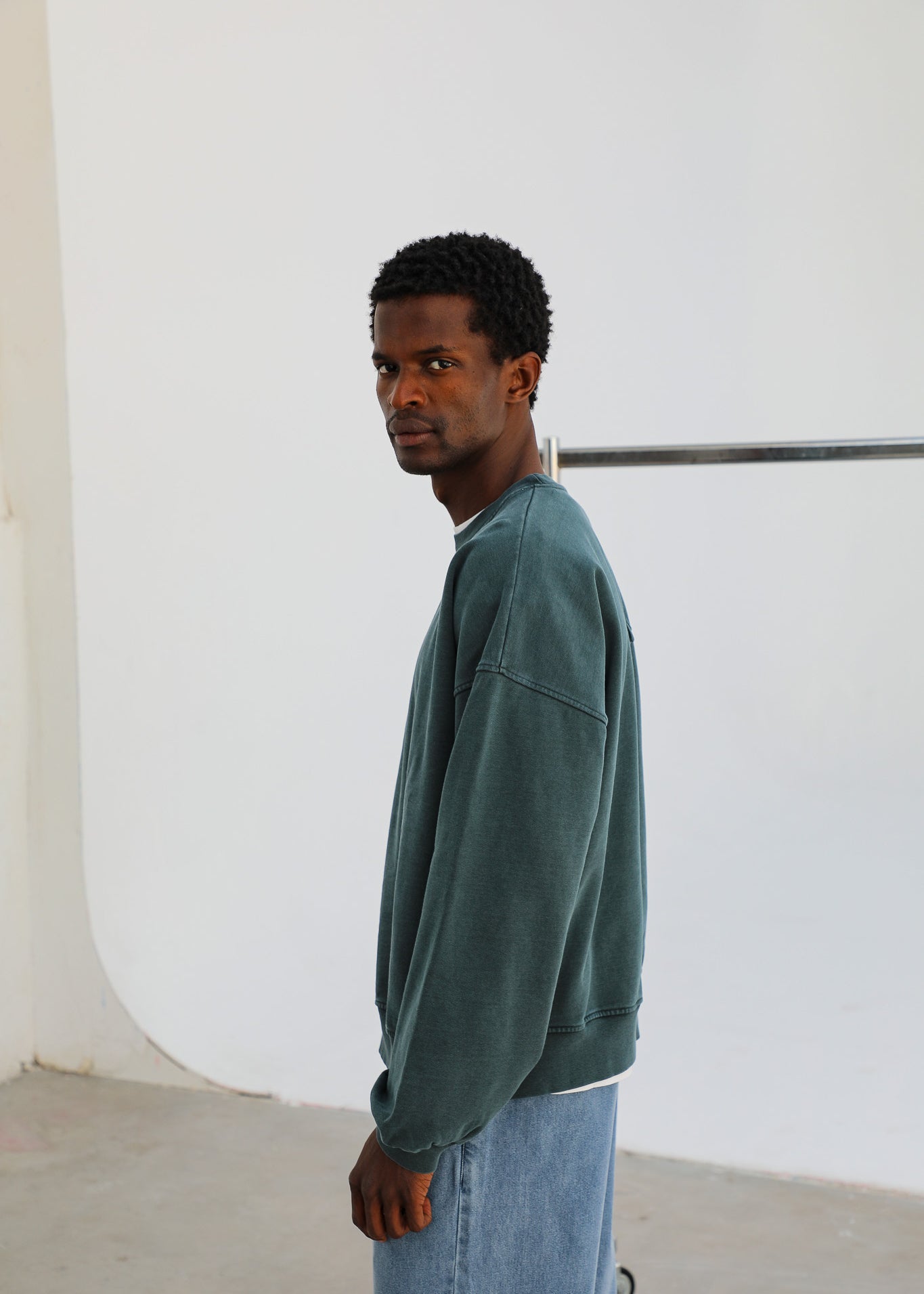 Back Pocket Sweatshirt Green