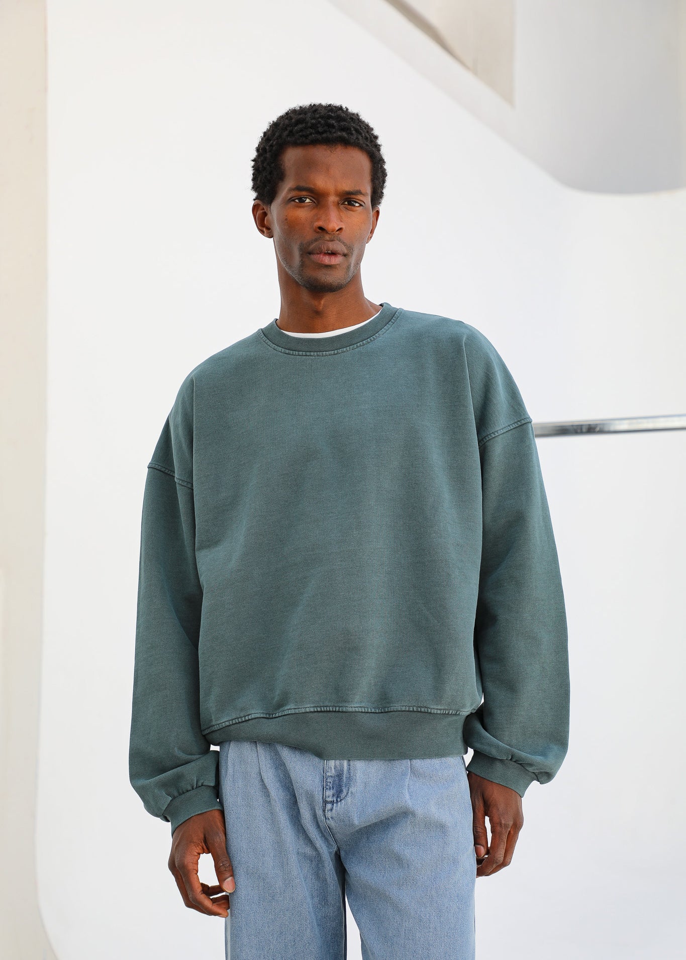 Back Pocket Sweatshirt Green