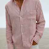 Stripes Shirt Red