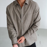 Square Shirt Green & Brown