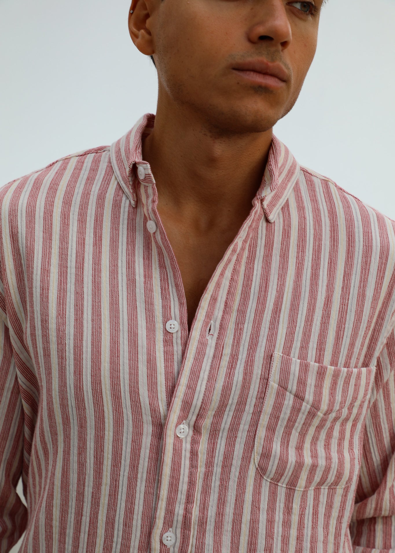 Stripes Shirt Red