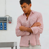 Stripes Shirt Red