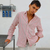 Stripes Shirt Red
