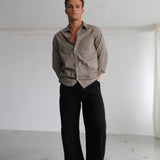 Square Shirt Green & Brown