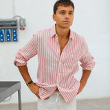 Stripes Shirt Red