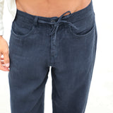 Linen Cool Comfy Pants Navy