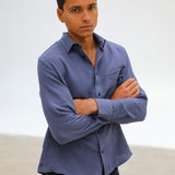 Vintage Shirt Blue