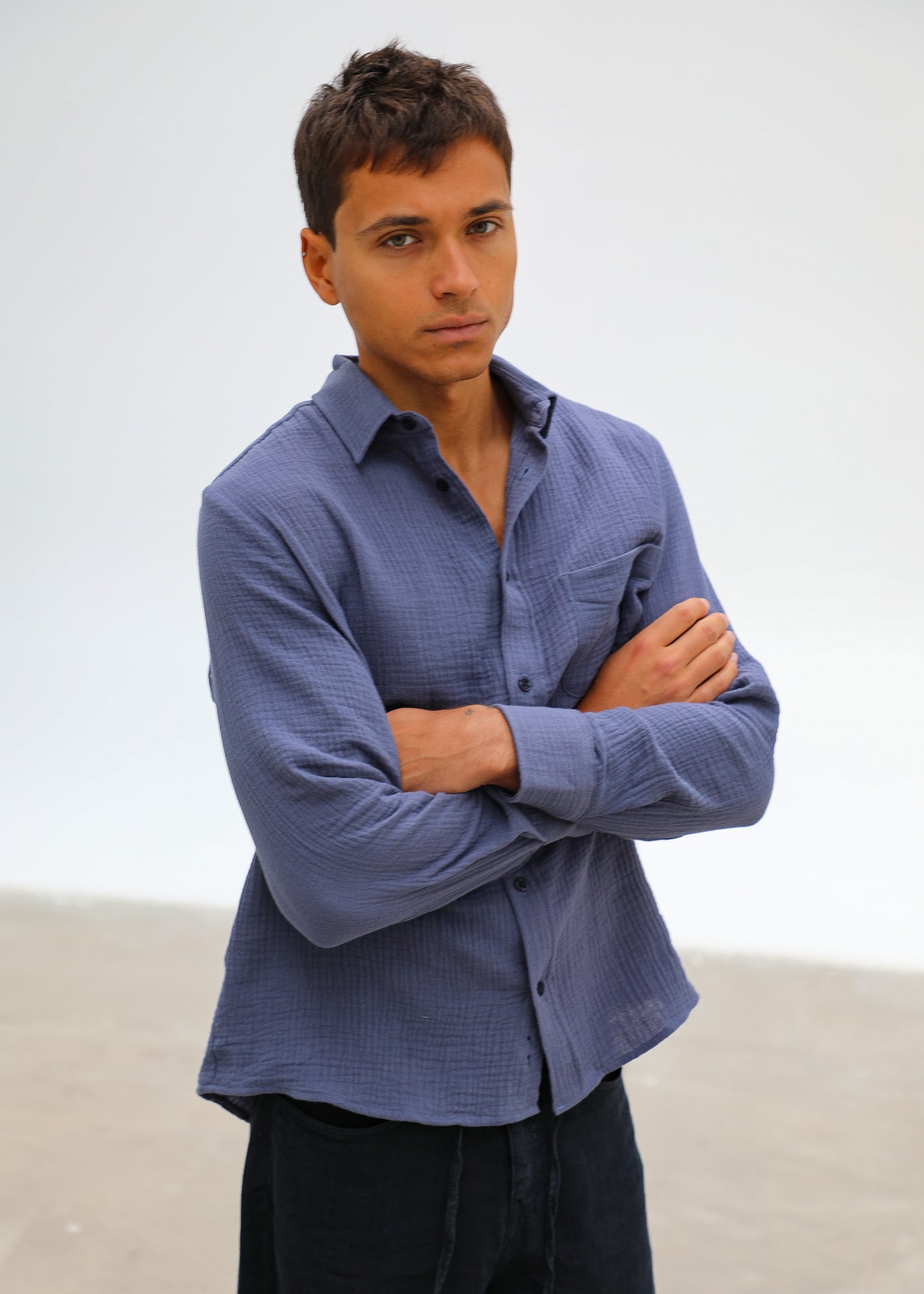 Vintage Shirt Blue