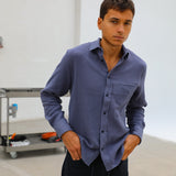 Vintage Shirt Blue