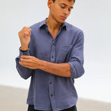 Vintage Shirt Blue