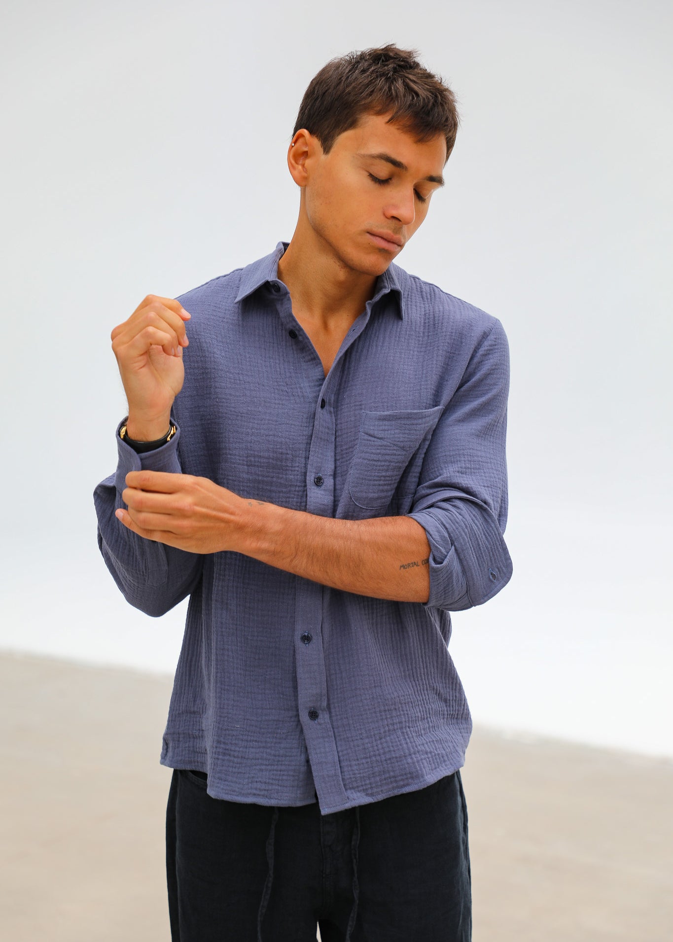 Vintage Shirt Blue