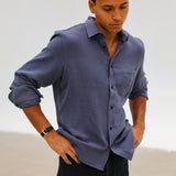 Vintage Shirt Blue
