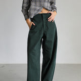 Barrel Pants Green