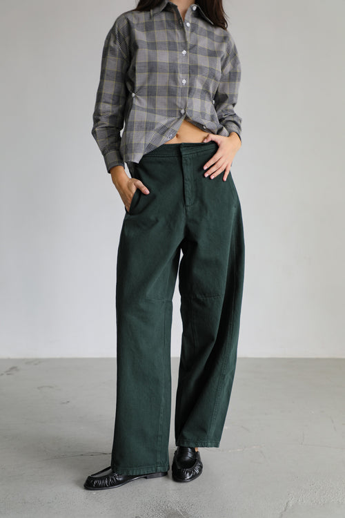 Barrel Pants Green