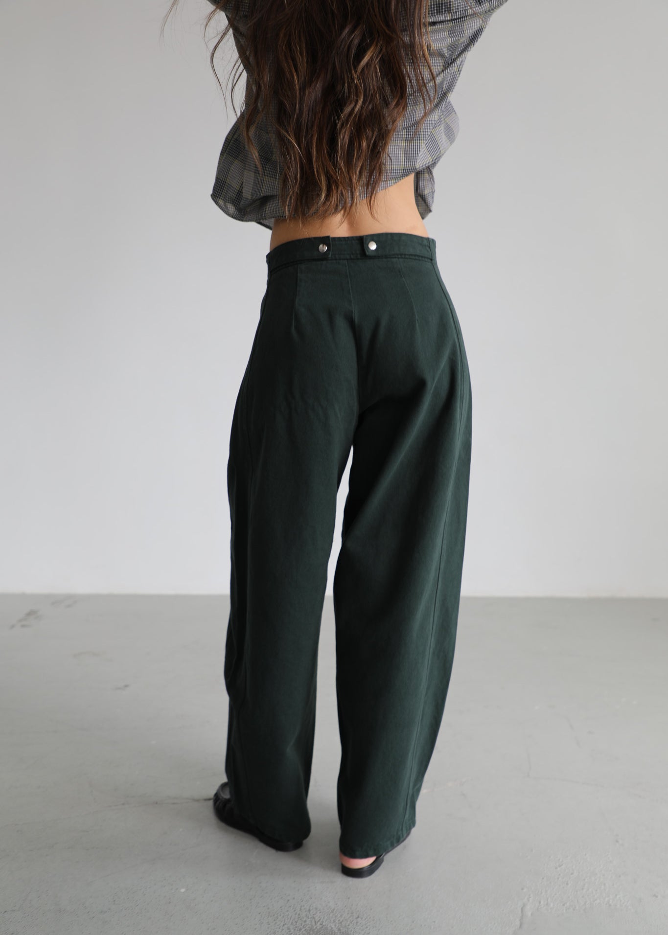 Barrel Pants Green